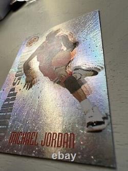 1995-96 TSC Topps Stadium Club WARP SPEED Michael Jordan #WS1 RARE REFRACTOR