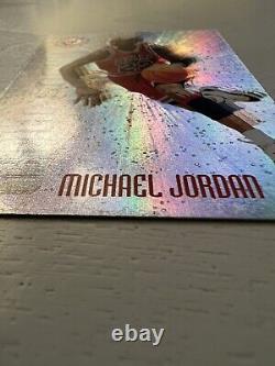 1995-96 TSC Topps Stadium Club WARP SPEED Michael Jordan #WS1 RARE REFRACTOR