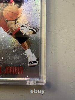 1995-96 TSC Topps Stadium Club WARP SPEED Michael Jordan #WS1 RARE REFRACTOR