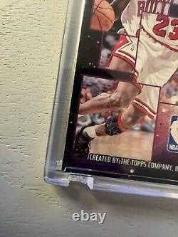 1995-96 TSC Topps Stadium Club WARP SPEED Michael Jordan #WS1 RARE REFRACTOR