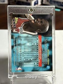 1995-96 Topps Power Boosters #277 Michael Jordan Chicago Bulls HOF