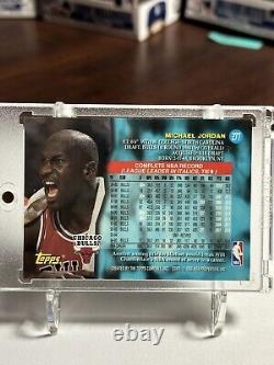 1995-96 Topps Power Boosters #277 Michael Jordan Chicago Bulls HOF