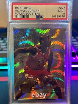 1995-96 Topps Power Boosters #277 Michael Jordan Chicago Bulls HOF PSA 9 MINT