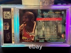 1995-96 Topps Power Boosters #277 Michael Jordan Chicago Bulls HOF PSA 9 MINT