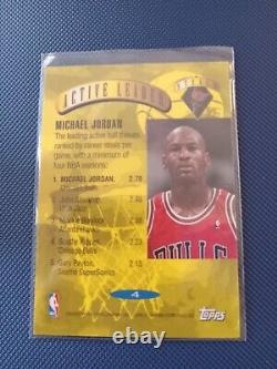 1995-96 Topps Power Boosters #4 Michael Jordan