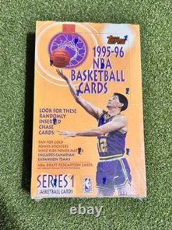 1995-96 Topps Series 1 Basketball Retail Box. Michael Jordan Power Boosters