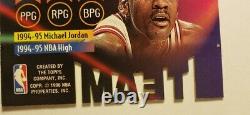 1995-96 Topps Stadium Club Beam Team Michael Jordan #B14 Die cut Clean