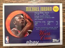 1995-96 Topps World Class Michael Jordan #WC1 Bulls RARE LOW POP