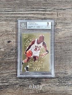 1995-96 Ultra Gold Medallion #25 Michael Jordan Bgs Mint 9