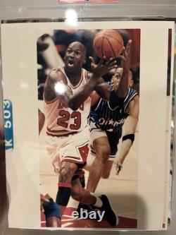 1995 Michael Jordan Type I Original With AJ11 Penny In Background PSA