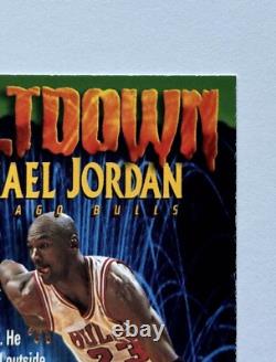 1995 SkyBox Meltdown Michael Jordan #M1 Rare Insert Bulls Raw Excellent