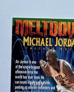 1995 SkyBox Meltdown Michael Jordan #M1 Rare Insert Bulls Raw Excellent