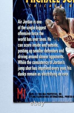 1995 SkyBox Meltdown Michael Jordan #M1 Rare Insert Bulls Raw Excellent