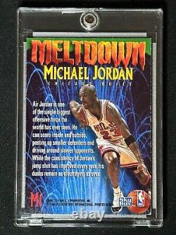 1995 Skybox Premium Meltdown Michael Jordan #M1 Insert Chicago Bulls HOF SP GOAT