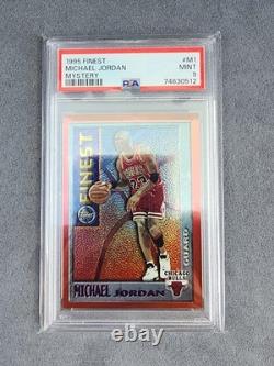 1995 Topps Finest Mystery #m1 Michael Jordan Psa 9