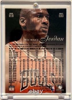 1996-97 Flair Showcase Michael Jordan, Row 1, Seat 23, Section 1
