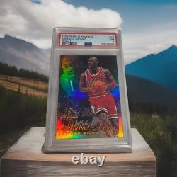 1996-97 Flair Showcase Row 1 Michael Jordan #23 Graded PSA 7 Beautiful Card GOAT