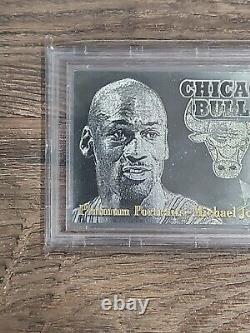 1996-97 Metal Platinum Portraits #5 Michael Jordan Bgs 9 Mint (9.5,9,9,9)