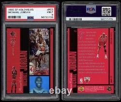 1996-97 SP Michael Jordan PSA 9 HOLOVIEWS #PC5 Premium Collection Upper Deck NBA