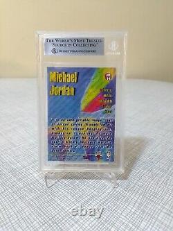 1996-97 Stadium Club Michael Jordan High Risers Members Only BGS 9