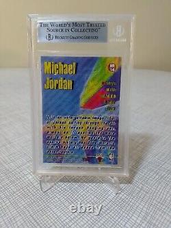 1996-97 Stadium Club Michael Jordan High Risers Members Only BGS 9