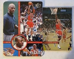 1996-97 Upper Deck Sp Michael Jordan Inside Info 25k Pull-out Insert Card