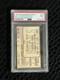 1996 Bucks Bulls Jordan Record Ticket 72-10 Team GREATEST EVER! PSA 2.5 POP 1