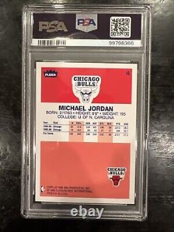 1996 Fleer Michael Jordan Decade of Excellence #4 PSA 10 GEM MINT Chicago Bulls