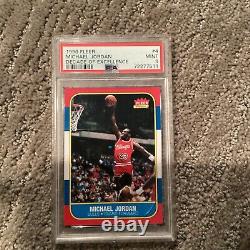 1996 Fleer Michael Jordan Decade of Excellence Rookie #4 PSA 9 MINT Bulls HOF