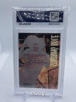 1996 Fleer Ultra Michael Jordan Starring Roles Insert #4 Psa 8 Rare