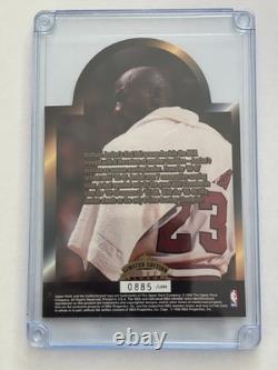 1996 MICHAEL JORDAN UPPER DECK ENCASED 8-TIME SCORING CHAMP JUMBO CARD #d /5000