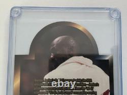 1996 MICHAEL JORDAN UPPER DECK ENCASED 8-TIME SCORING CHAMP JUMBO CARD #d /5000