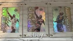 1996 Michael Jordan, Kemp and Hardaway Command Preformers Refactor Set. /5000