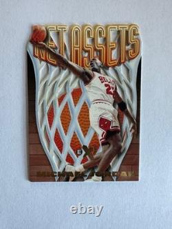 1996 Skybox Basketball E-X2000 Net Assets Michael Jordan #8
