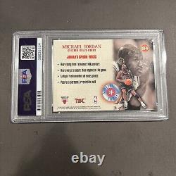 1996 Stadium Club Special Forces SF4 Michael Jordan Insert PSA 7 NM