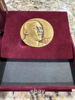 1996 The Highland Mint Michael Jordan Bronze Mint-coin Magnum Series 2436/3000