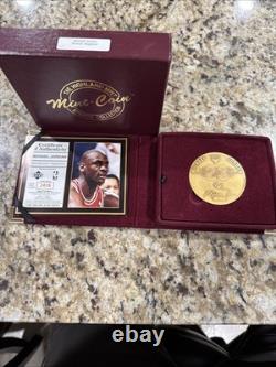 1996 The Highland Mint Michael Jordan Bronze Mint-coin Magnum Series 2436/3000