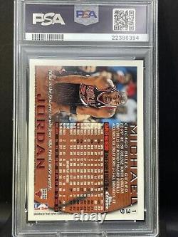 1996 Topps Chrome #139 Michael Jordan Psa 10