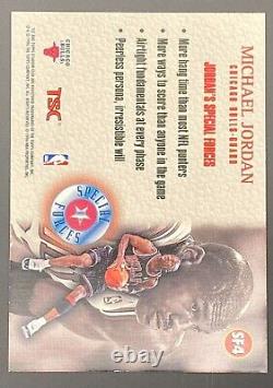 1996 Topps Stadium Club Michael Jordan Special Forces #SF4 Chicago Bulls HOF