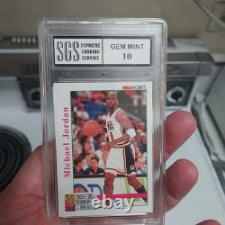 1996 Upper Deck Michael Jordan ALL METAL CARD SET (4) 6 CARDS. FACTORY SEALED