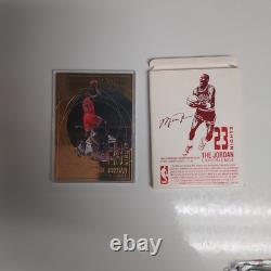 1996 Upper Deck Michael Jordan ALL METAL CARD SET (4) 6 CARDS. FACTORY SEALED