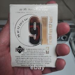 1996 Upper Deck Michael Jordan ALL METAL CARD SET (4) 6 CARDS. FACTORY SEALED