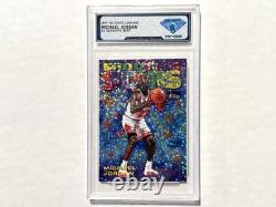 1997-1998 Topps Jordan Shooting Stars RARE GRADE 8 DSG #6 SEASONS BEST