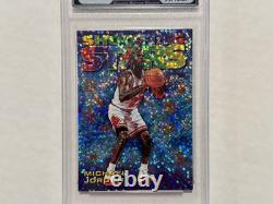 1997-1998 Topps Jordan Shooting Stars RARE GRADE 8 DSG #6 SEASONS BEST