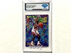 1997-1998 Topps Jordan Shooting Stars RARE GRADE 8 DSG #6 SEASONS BEST