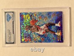 1997-1998 Topps Jordan Shooting Stars RARE GRADE 8 DSG #6 SEASONS BEST