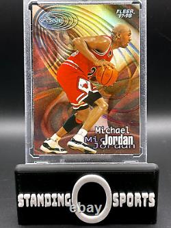 1997-98 Fleer Basketball Michael Jordan Zone #10 Z Rare! Ssp