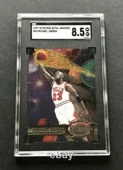 1997-98 Metal Universe Michael Jordan SGC 8.5