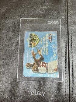 1997-98 NBA Hoops Frequent Flyer #4 Michael Jordan Basketball Card Near Mint