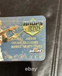 1997-98 NBA Hoops Frequent Flyer #4 Michael Jordan Basketball Card Near Mint